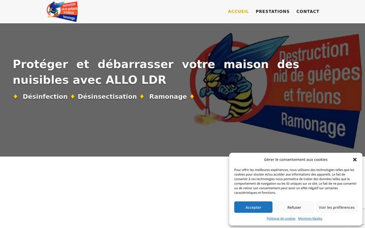 Screenshot of alloldr-frelonsurgence12.fr