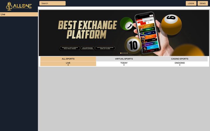 Screenshot of allone.deal