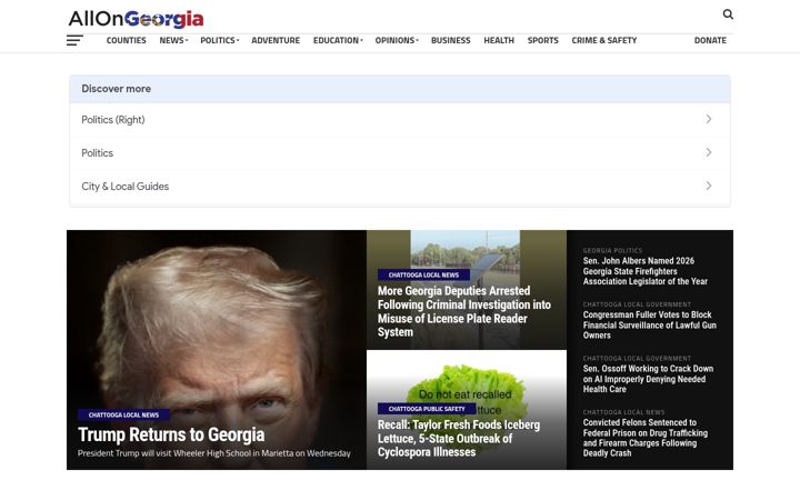 Screenshot of allongeorgia.com