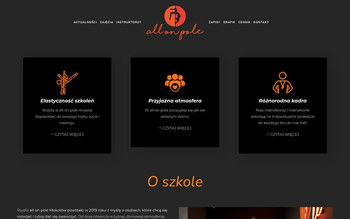 Screenshot di allonpole.pl