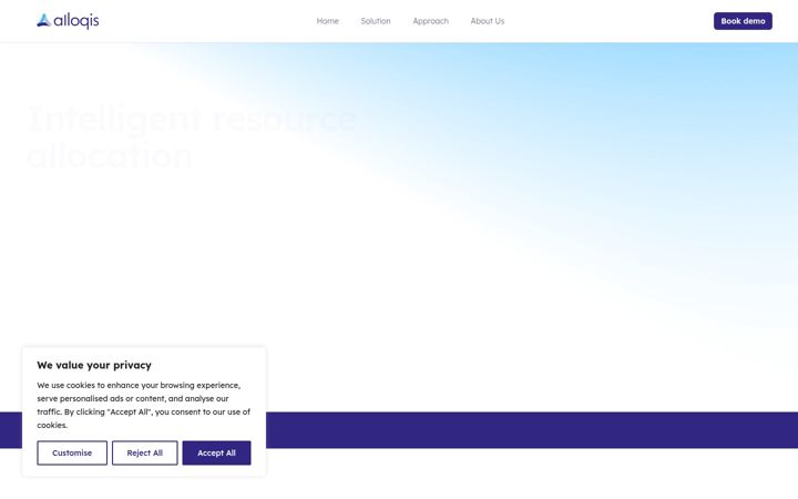 Screenshot of alloqis.de