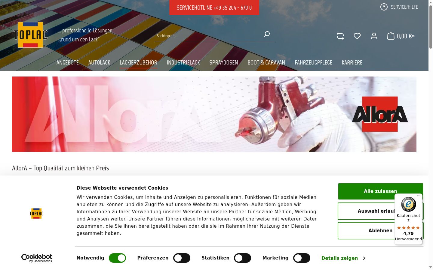 Snímka obrazovky banera súhlasu zobrazeného pred akoukoľvek interakciou