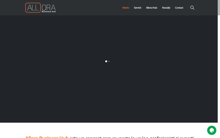 Screenshot of allorabusinesshub.com