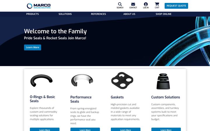 Screenshot ta' allorings.com