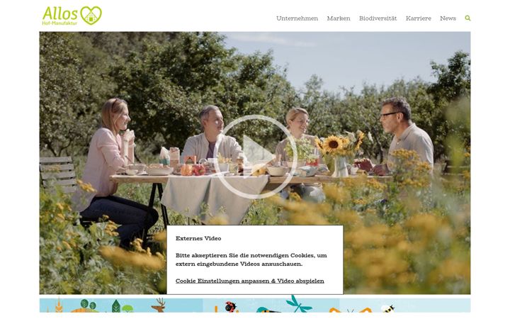 Screenshot of allos-hofmanufaktur.de