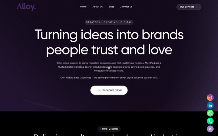Screenshot of alloy.ae