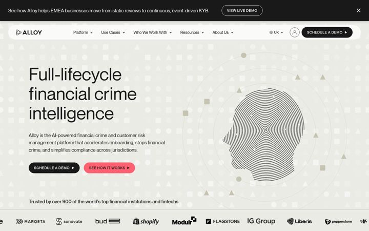 Ekrano kopija alloy.com