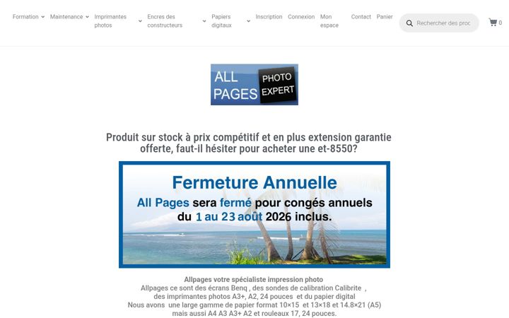 Zrzut ekranu allpages.fr