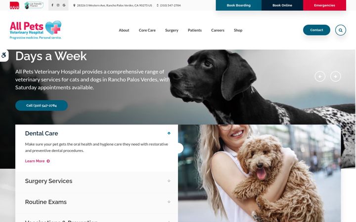 Zrzut ekranu allpetsvh.com