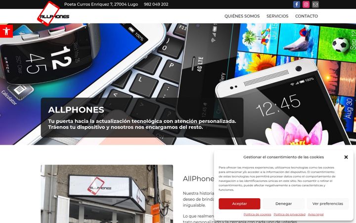 Screenshot of allphones.es