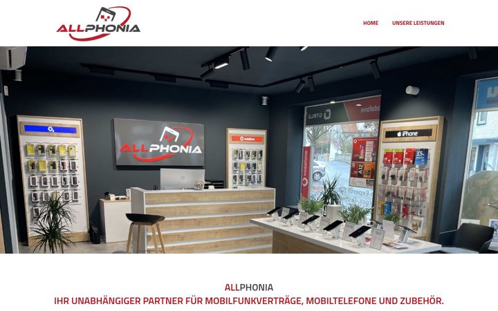 Screenshot of allphonia.de