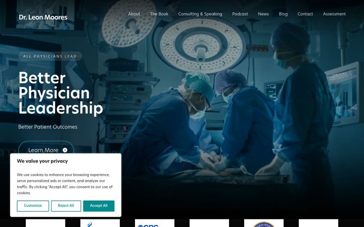 Screenshot ta' allphysicianslead.com