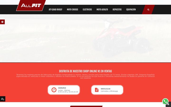 Screenshot of allpit.com