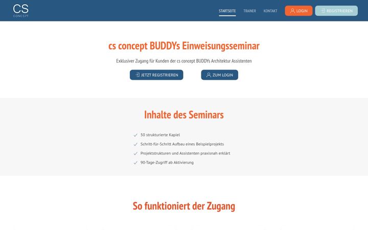 Screenshot of allplan-training.de
