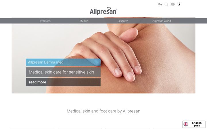 Screenshot of allpresan.com