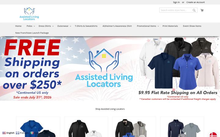 Screenshot of allpromo.biz