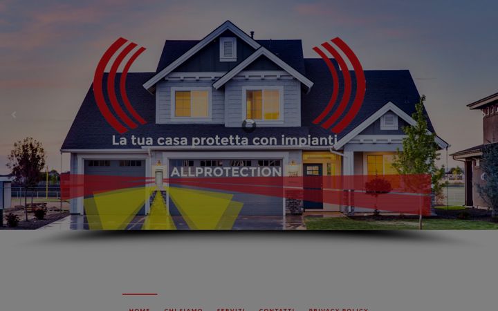 Screenshot von allprotection.it