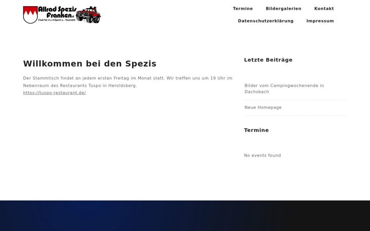 Captura de ecrã de allrad-spezis.de