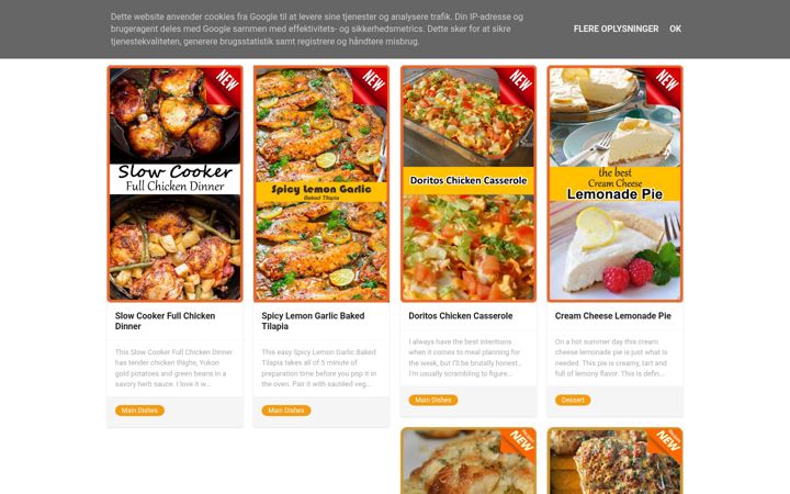 Captura de ecrã de allrecipes.eu.org