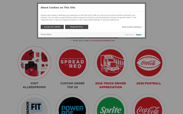 Screenshot of allredresources.com