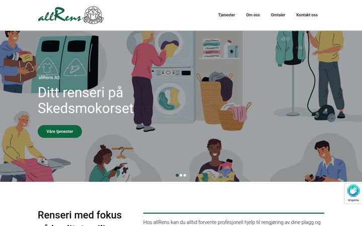 Screenshot of allrens.no