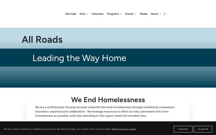 Zrzut ekranu allroadsboco.org