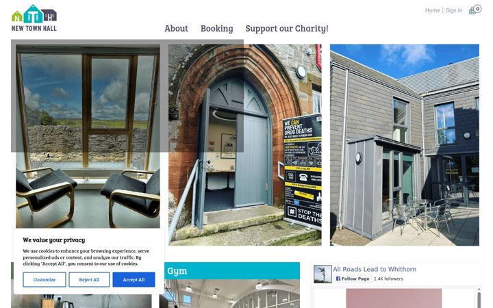 Screenshot of allroadsleadtowhithorn.com