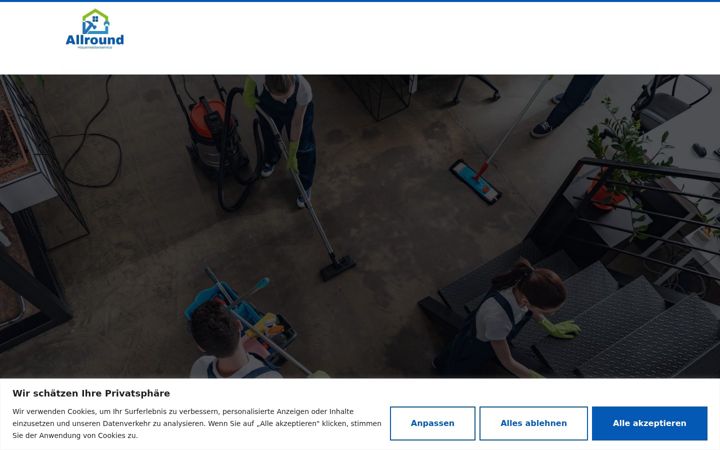 Screenshot of allround-hausmeisterservice.de