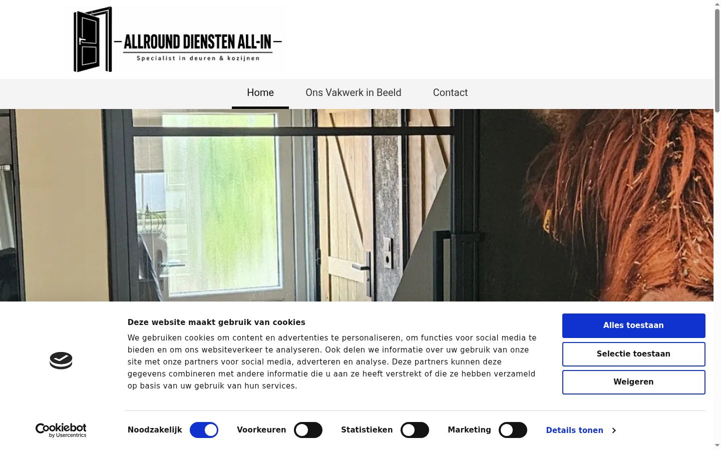 Sutikimo reklamjuostės, rodytos prieš bet kokią sąveiką, ekrano kopija