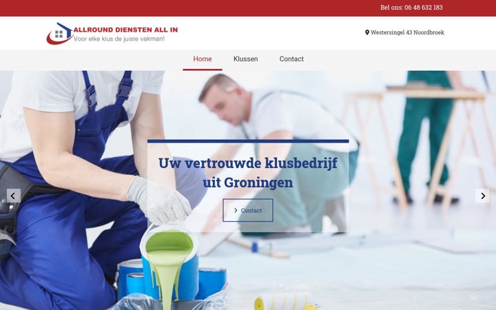 Screenshot of allrounddienstenallin.nl