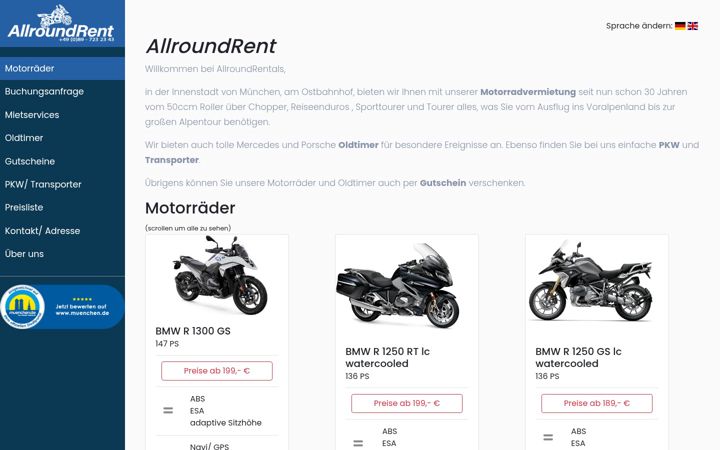 Screenshot of allroundrent.de