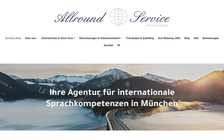 Skärmbild av allroundservice-team.de