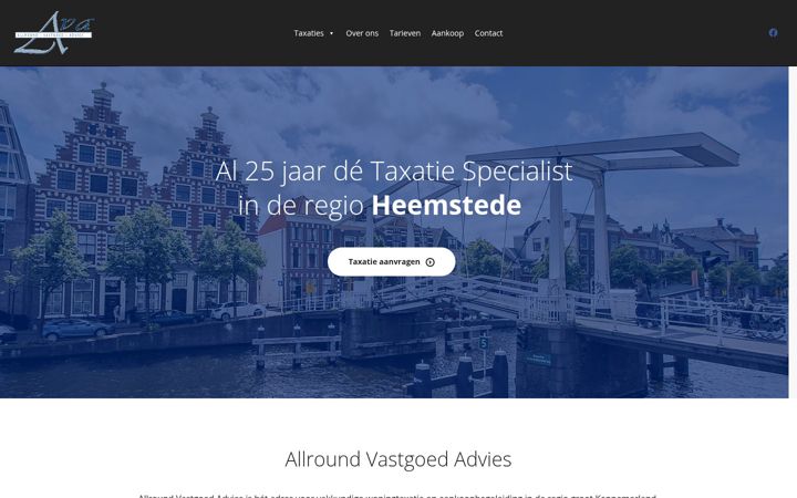 Skärmbild av allroundvastgoed.nl