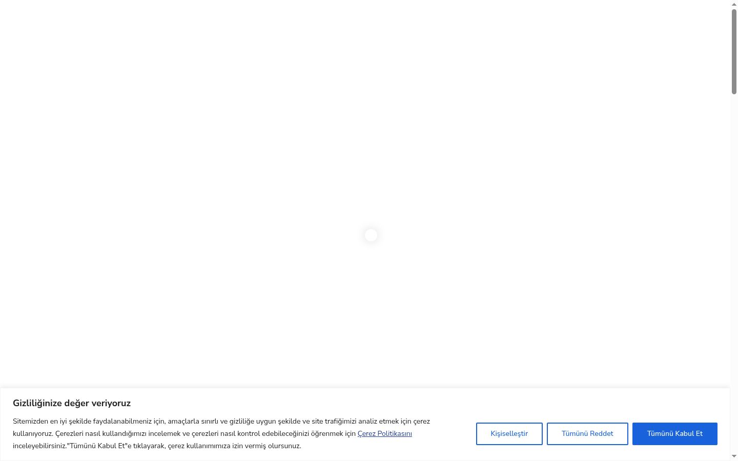 Screenshot tal-banner tal-kunsens muri qabel kwalunkwe interazzjoni