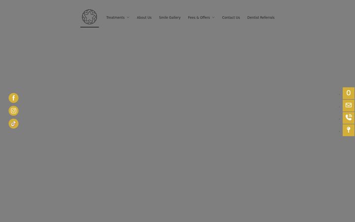 Screenshot von allsaintsdentalclinic.co.uk
