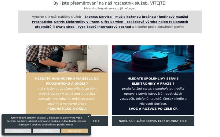 Screenshot of allservice.cz
