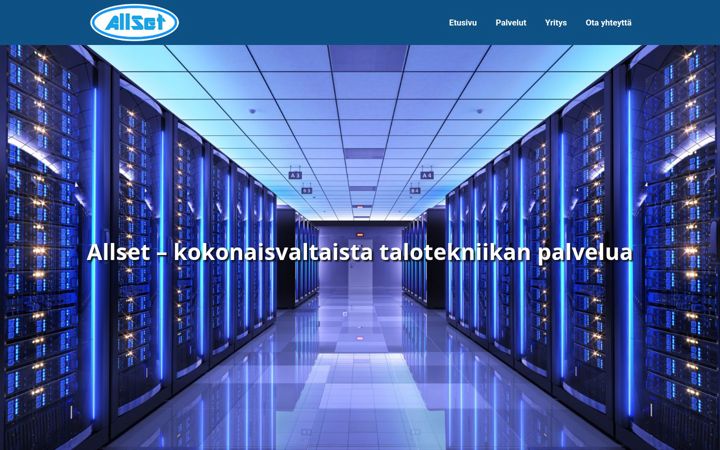 Screenshot of allset.fi