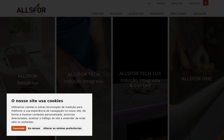 Screenshot of allsfor.com