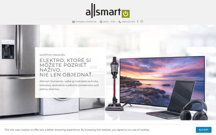 Screenshot of allsmart.sk
