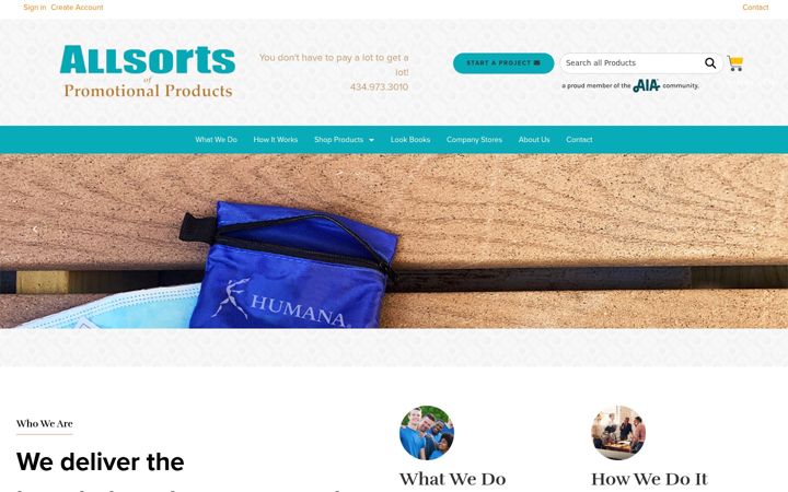Screenshot van allsorts-online.com
