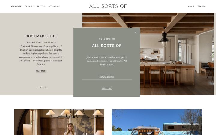Screenshot of allsortsof.com