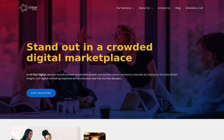 Screenshot of allstardigital.io
