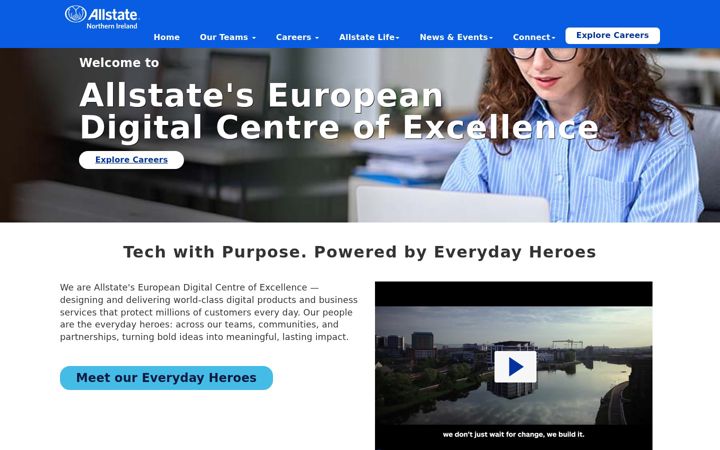 Screenshot of allstateni.com
