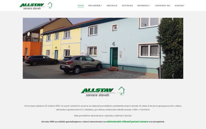 Screenshot of allstavplzen.cz