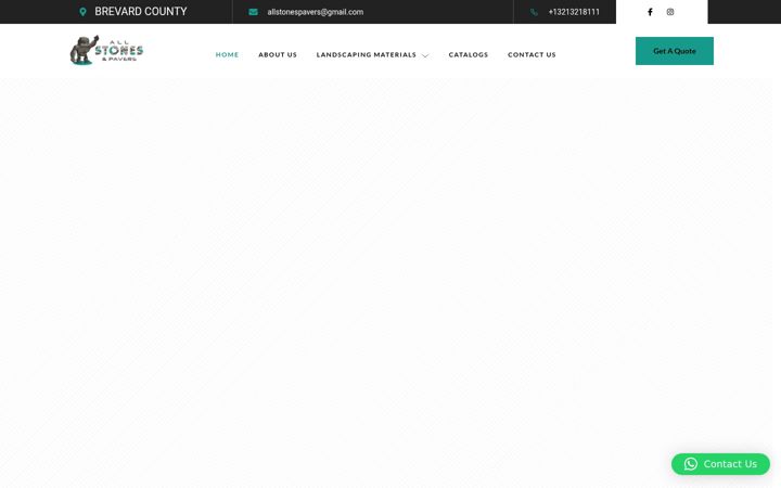 Screenshot of allstonespavers.com