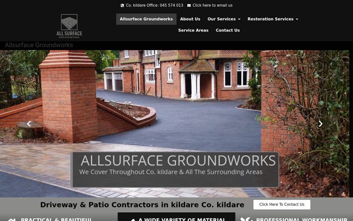 Képernyőkép: allsurfacegroundworkskildare.com