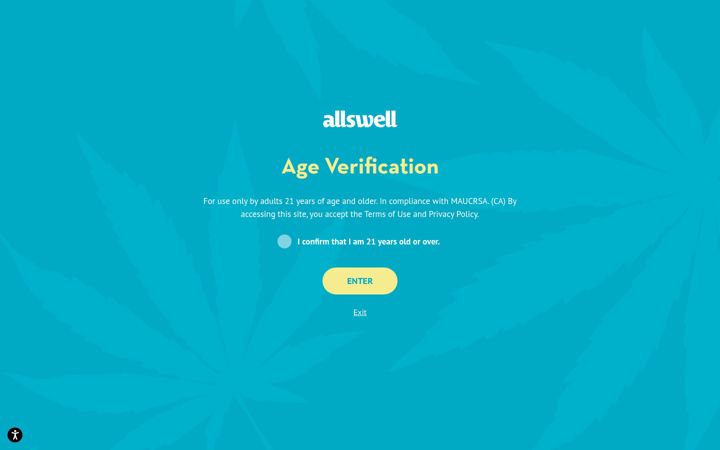 Screenshot of allswellhighs.com