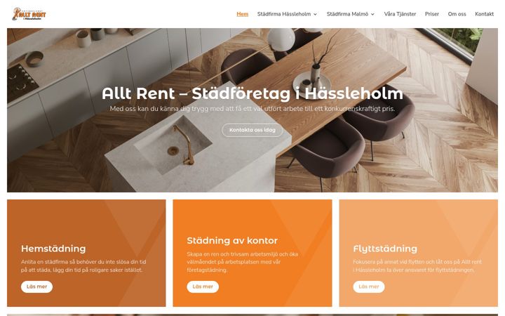 Snímek obrazovky allt-rent.se