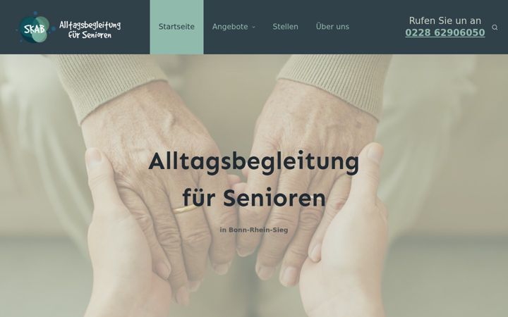 Snímek obrazovky alltagsbegleitung-bonn.de