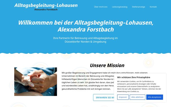 Screenshot of alltagsbegleitung-lohausen.de